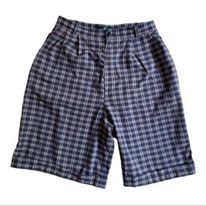 Vintage Hunt Club Pleated High Rise Mom Shorts